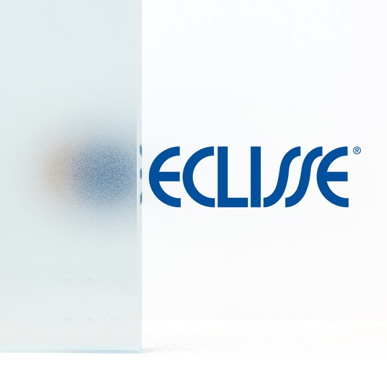 Eclisse Ganzglas-Schiebetürblatt ESG 8mm Ausführung SATINIERT für Höhe 200cm 2